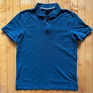 Hugo Boss Polo Shirt Men's Size M Short Sleeve Dark Green